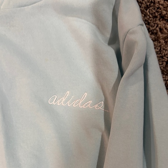 Adidas Maroon and Light Blue Hoodies - Picture 4 of 5